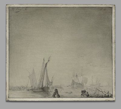 Ein ruhiges Meer von Pieter Coopse