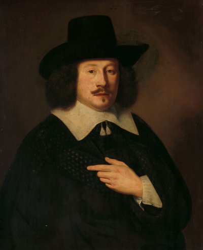 Porträt eines Mannes von Pieter Dubordieu