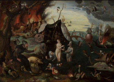 Die Versuchung des Heiligen Antonius von Pieter Huys