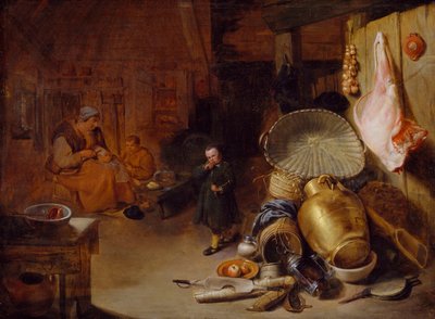 Innenraum mit Figuren, 1643 von Pieter Jacobsz Duyfhuysen