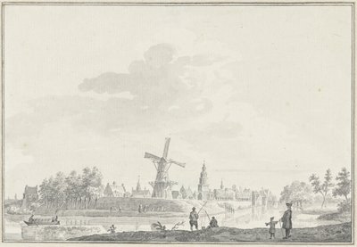 Ansicht der Stadt Buren von Pieter Jan van Liender