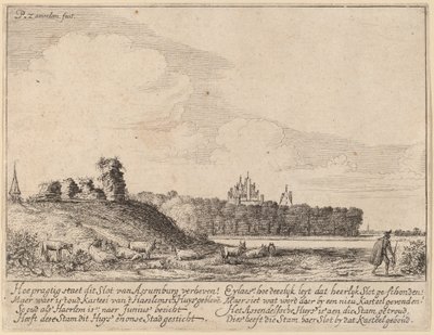 Ruinen der Burg Assemburg von Pieter Jansz Saenredam