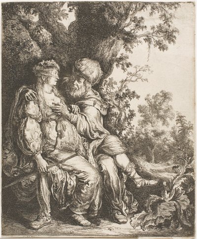 Juda und Thamar von Pieter Lastman