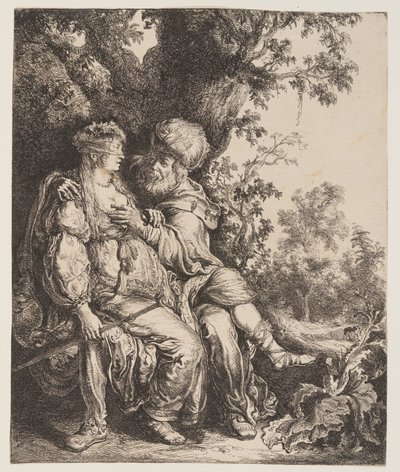 Juda und Tamar von Pieter Lastman