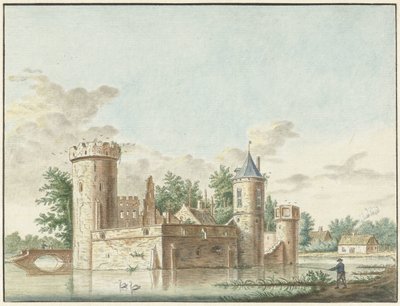 Das Schloss Aalst in der Bommelerwaard von Pieter Remmers