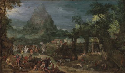 Der Turm von Babel von Pieter Schoubroeck