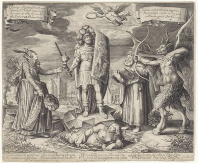 Christlicher Ritter von Pieter Serwouters