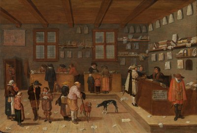 Das Büro des Anwalts von Pieter de Bloot