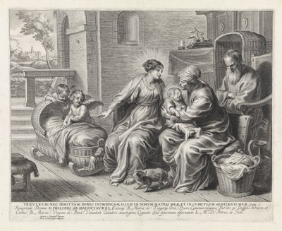 Heilige Familie und Heilige Anna von Pieter de Jode (II)