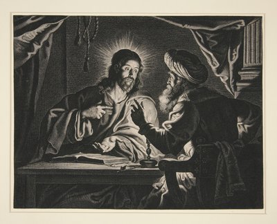 Christus und Nikodemus von Pieter de Jode II