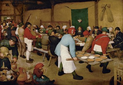 Bauernhochzeit von Pieter Bruegel the Elder