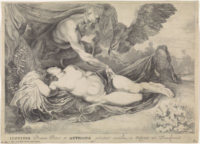 Jupiter und Antiope von Pieter van Sompel