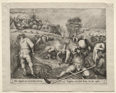 Die vier Jahreszeiten: Sommer, 1570 von Pieter van der Heyden