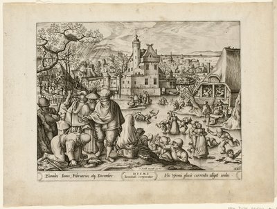 Winter, aus Die vier Jahreszeiten von Pieter van der Heyden
