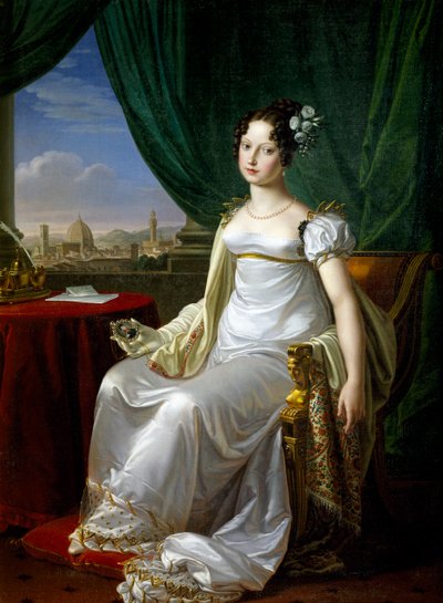 Porträt von Maria Theresia von Österreich von Pietro Benvenuti