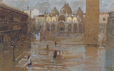 Markusplatz von Pietro Fragiacomo