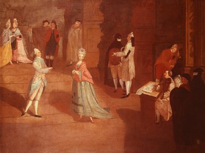 Tanzprobe von Pietro Longhi