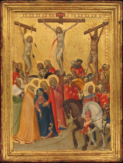 Die Kreuzigung, 1340er Jahre von Pietro Lorenzetti