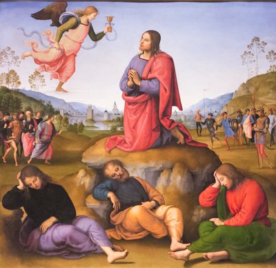 Die Agonie im Garten von Pietro Perugino