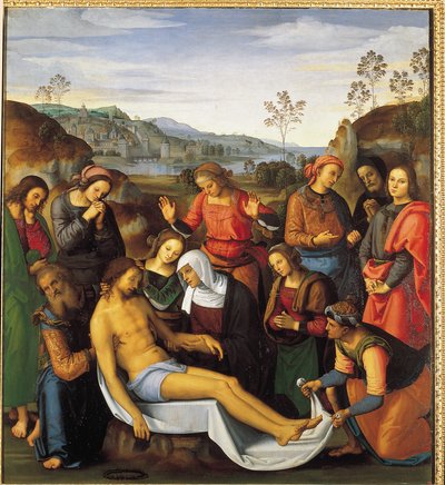 Beweinung Christi von Pietro Perugino