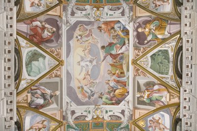 Gewölbe mit Fresken von Pietro Sorri