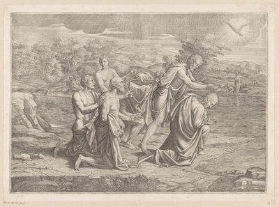 Taufe Christi von Pietro del Po