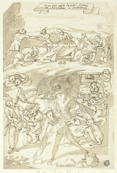Versuchung des heiligen Antonius von Pietro della Vecchia