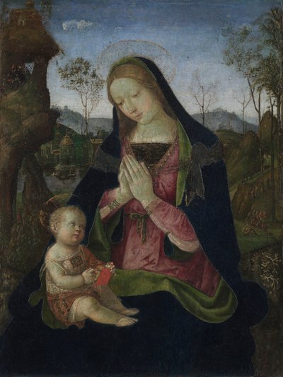 Jungfrau und Kind, ca. 1490-1500 von Pintoricchio