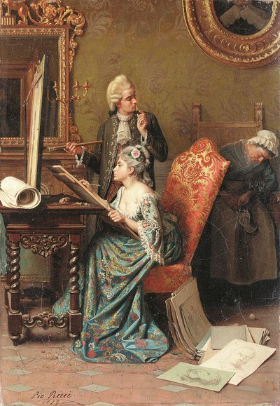 Die Malstunde von Pio Ricci