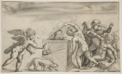 Allegorie der blinden Liebe von Pirro Ligorio