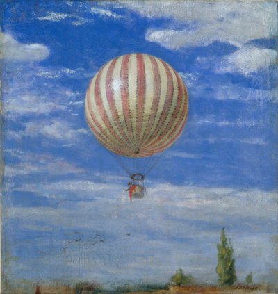 Der Ballon von Pál Szinyei Merse