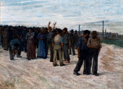 Der Streik von Plinio Nomellini