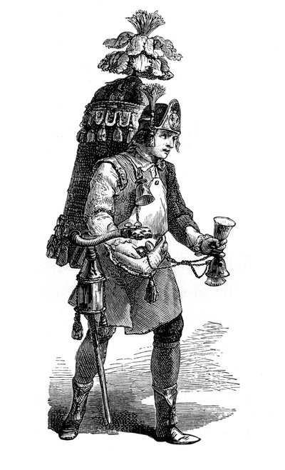 Der Kräutertee-Händler, 1885 von Poisson