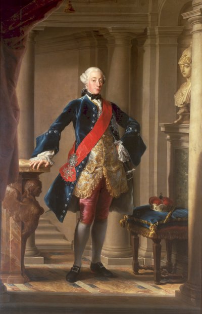 Herzog Carl Eugen von Württemberg von Pompeo Batoni