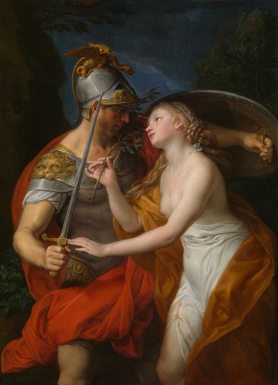 Allegorie des Friedens und des Krieges von Pompeo Girolamo Batoni