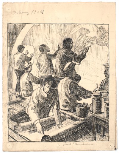 Skovgaard malt in Viborg von Poul S. Christiansen