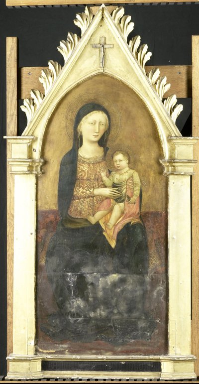 Jungfrau und Kind von Pseudo Ambrodigio di Baldese (attributed to)