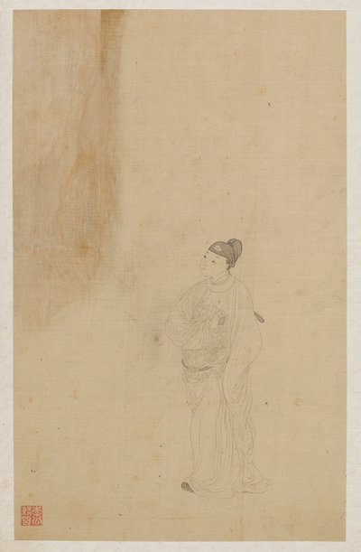 Figuren von Qing Dynasty Chinese School