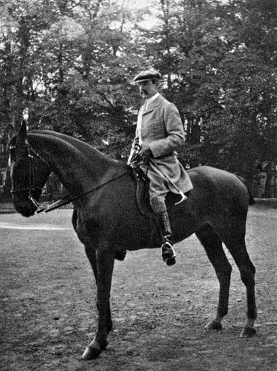 Oberst Brocklehurst in Bernsdorff, 1908 von Queen Alexandra