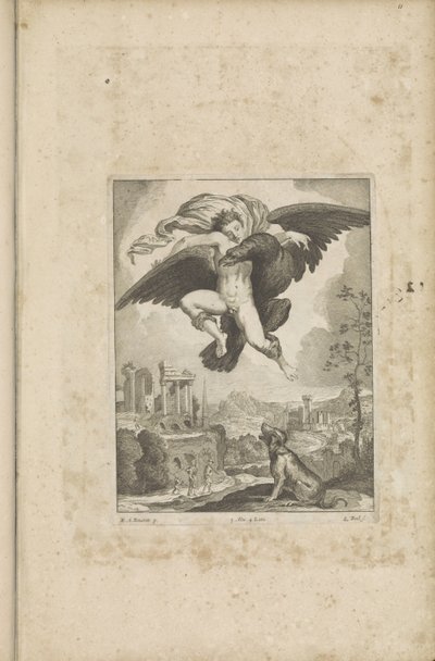 Raub des Ganymedes von Quirin Boel