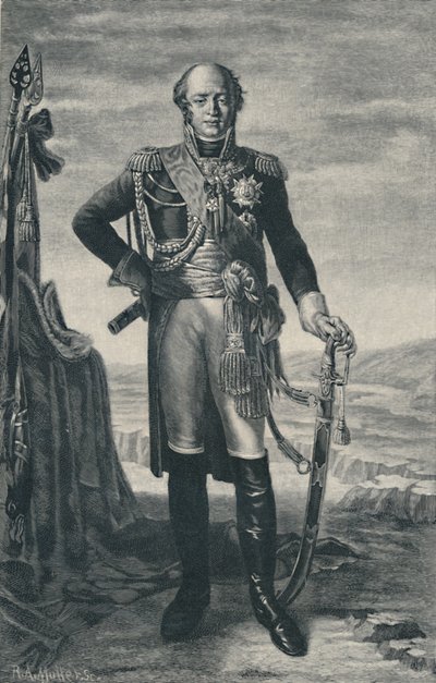 Louis-Nicolas Davout, um 1800, 1896 von R. A. Muller