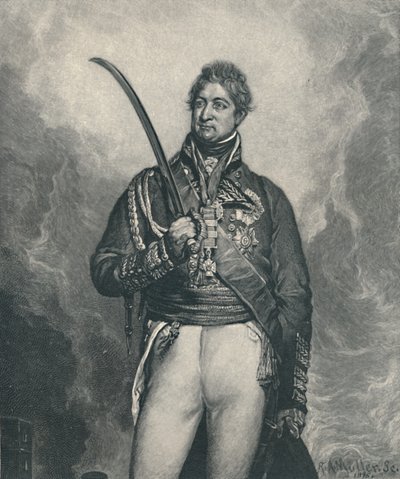 Sir Thomas Picton, ca. 1810, 1896 von R. A. Muller