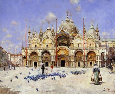 San Marco, Venedig, 1883 von Rafael Senet