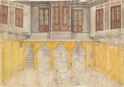 Palastinterieur, ca. 1880-1900 von Ragunath