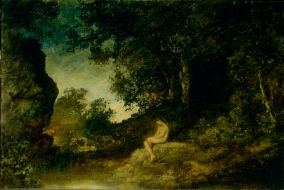 Am Spiegel der Natur, ca. 1880 von Ralph Albert Blakelock