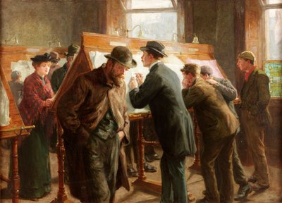 Arbeitssuchende von Ralph Hedley
