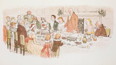 Ein Weihnachtsessen. von Randolph Caldecott