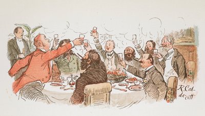 Ein Toast von Randolph Caldecott