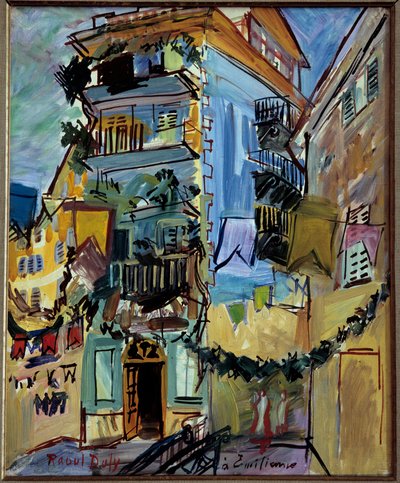 In Emilienne, Nizza im Mai von Raoul Dufy