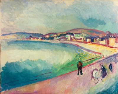 Der Strand von Sainte-Adresse von Raoul Dufy